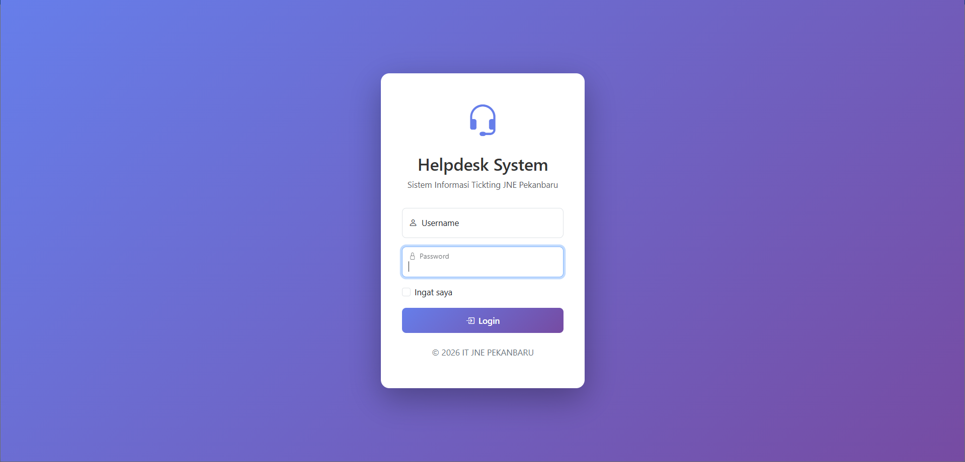 IT HELP DESK